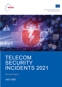 ENISA Telecom Security Incidents 2021