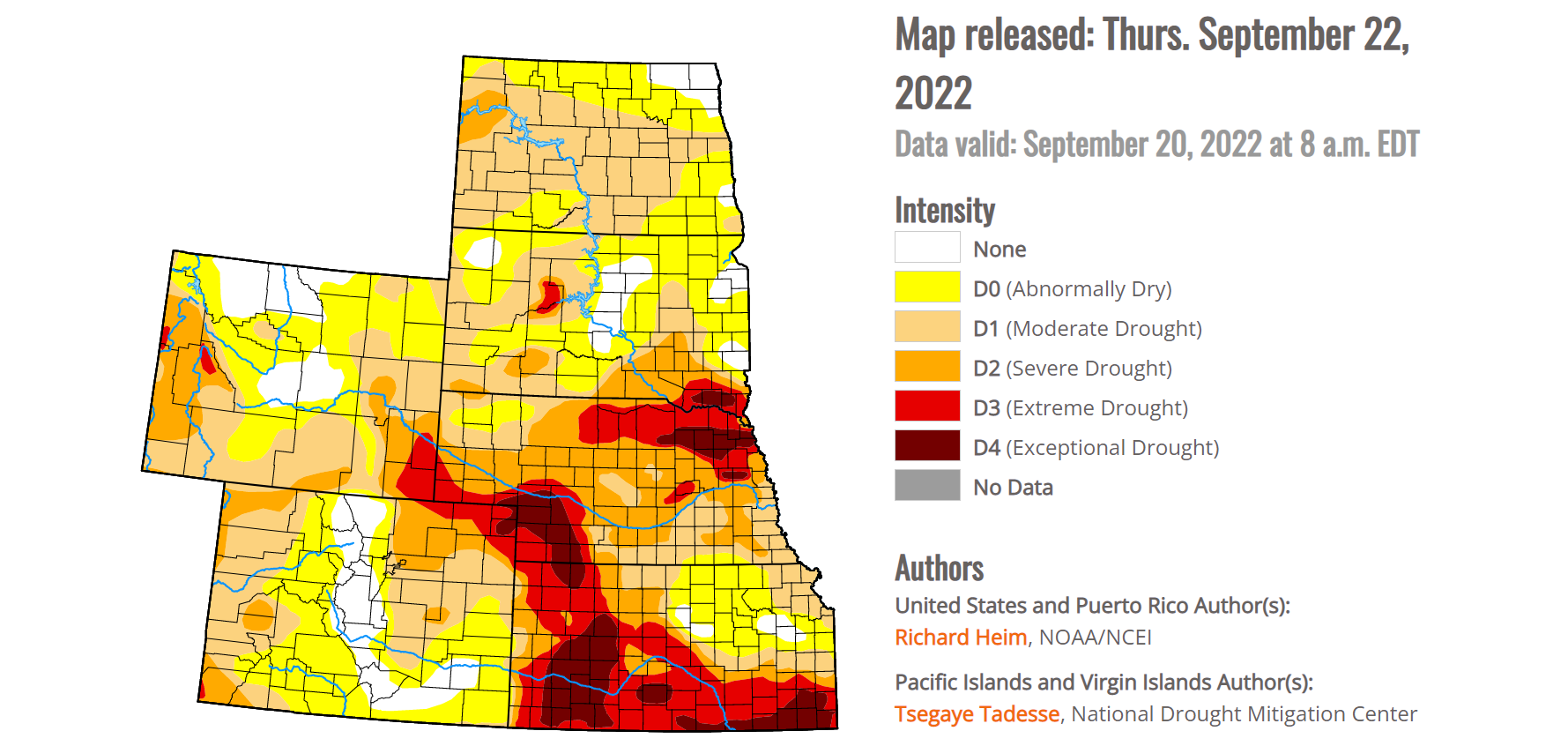 Deepening drought expands across KVOE listening area